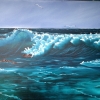 © Russell Collins - Oil Paint Artist - Heavy Breakers Seascape