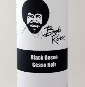 Bob Ross Black Gesso